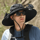 🔥Summer Promotion 49% OFF💥- Outdoor Wide Brim Sun Hat With Solar Fan