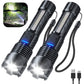 💥Christmas pre sale 49% OFF💥Outdoor lighting white laser flashlight with cob warning side work light