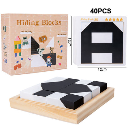 🧩Puzzle Hidden Building Blocks Puzzle Toys