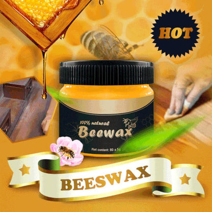 🔥Last Day 49% OFF - Wood Seasoning Beeswax Household Polishing✨(Free Sponge)